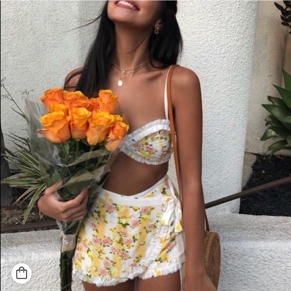 SOLD 🚫 BNWT For Love & Lemons Atlanta Set - Picture 2 of 3